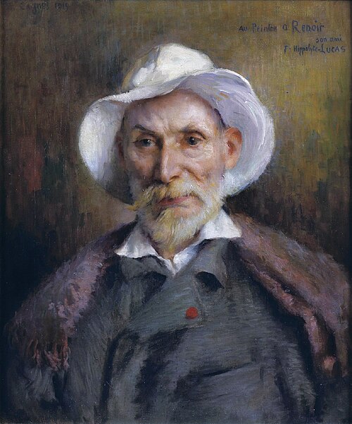 Marie-Félix Hippolyte-Lucas, Portrait de Renoir (1919)